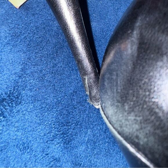 1990s Miu Miu Black High Heels. Size 41 - Picture 11 of 15